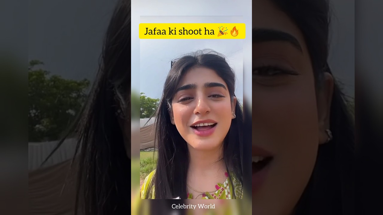 😂🔥😍 Sehar Khan Shooting For Jafaa Drama Episode 30/Jafa Episode 31 /Jafaa Drama/Hum Tv/#shorts