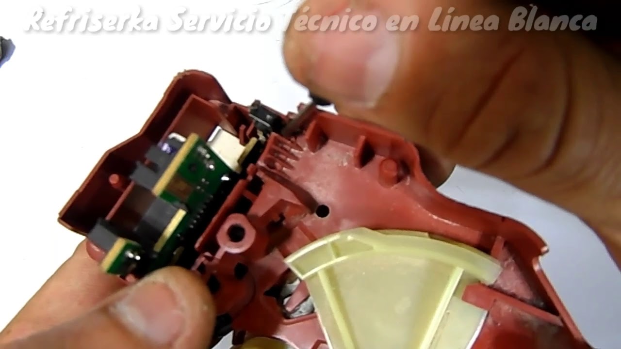 Como Probar y Reparar Shifter Actuador de lavadora Whirlpool Falla: Micro Suiche
