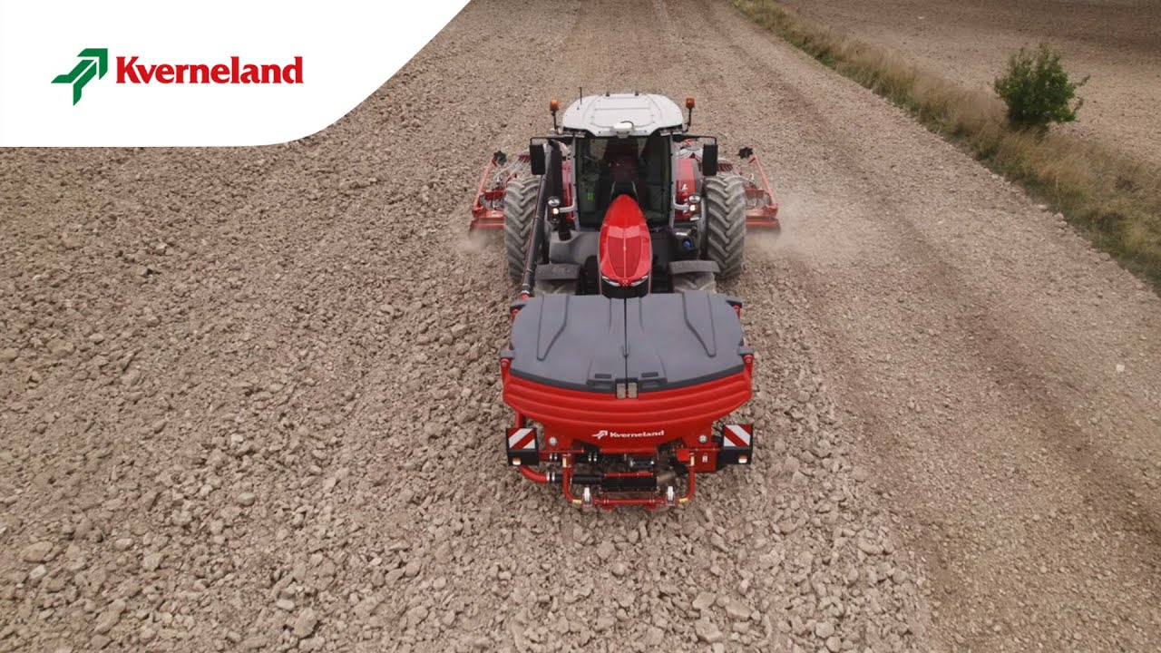 Kverneland f-drill maxi duo - new front hopper with two dosing units