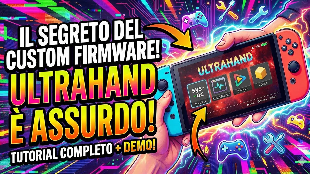 MODIFICA NINTENDO SWITCH HOMEBREW - ULTRAHAND UNA BOMBA! #nintendo #nintendoswitch
