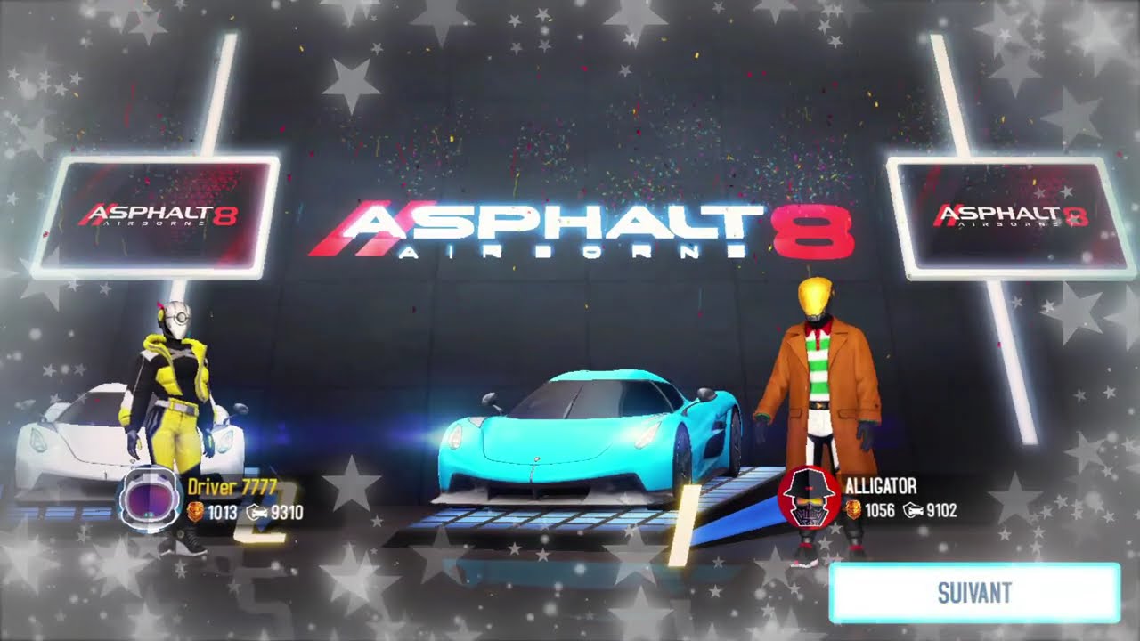 Asphalt 8 Airborne DEFI:💪👾Playing Gauntlet Races🚘😍