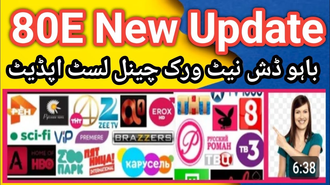 Express 80E|New Channel List|Update @Bahoo Dish Network