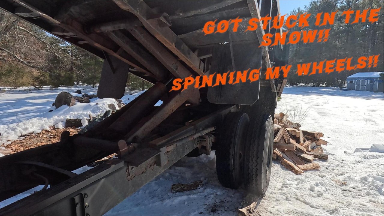 Not Fun Getting Stuck In Snow..