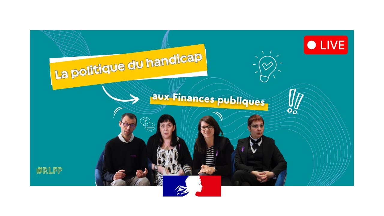 La politique du handicap aux Finances publiques