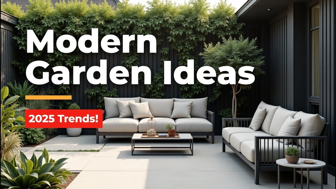 2025 Modern Minimalist Garden Ideas | Garden Design Trends | Minimalist, Modern & Low Maintenance