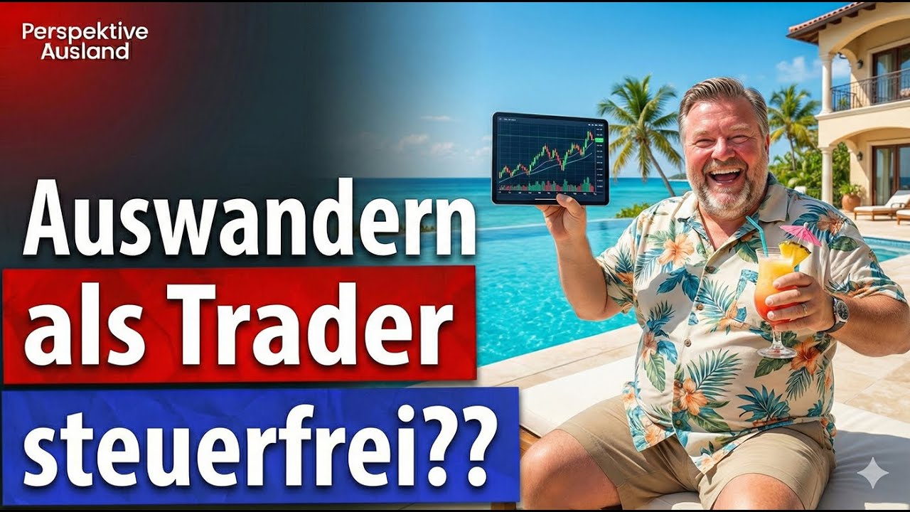 2026 auswandern & steuerfrei vom Vermögen leben: Die Anleitung für Aktionäre & Trader