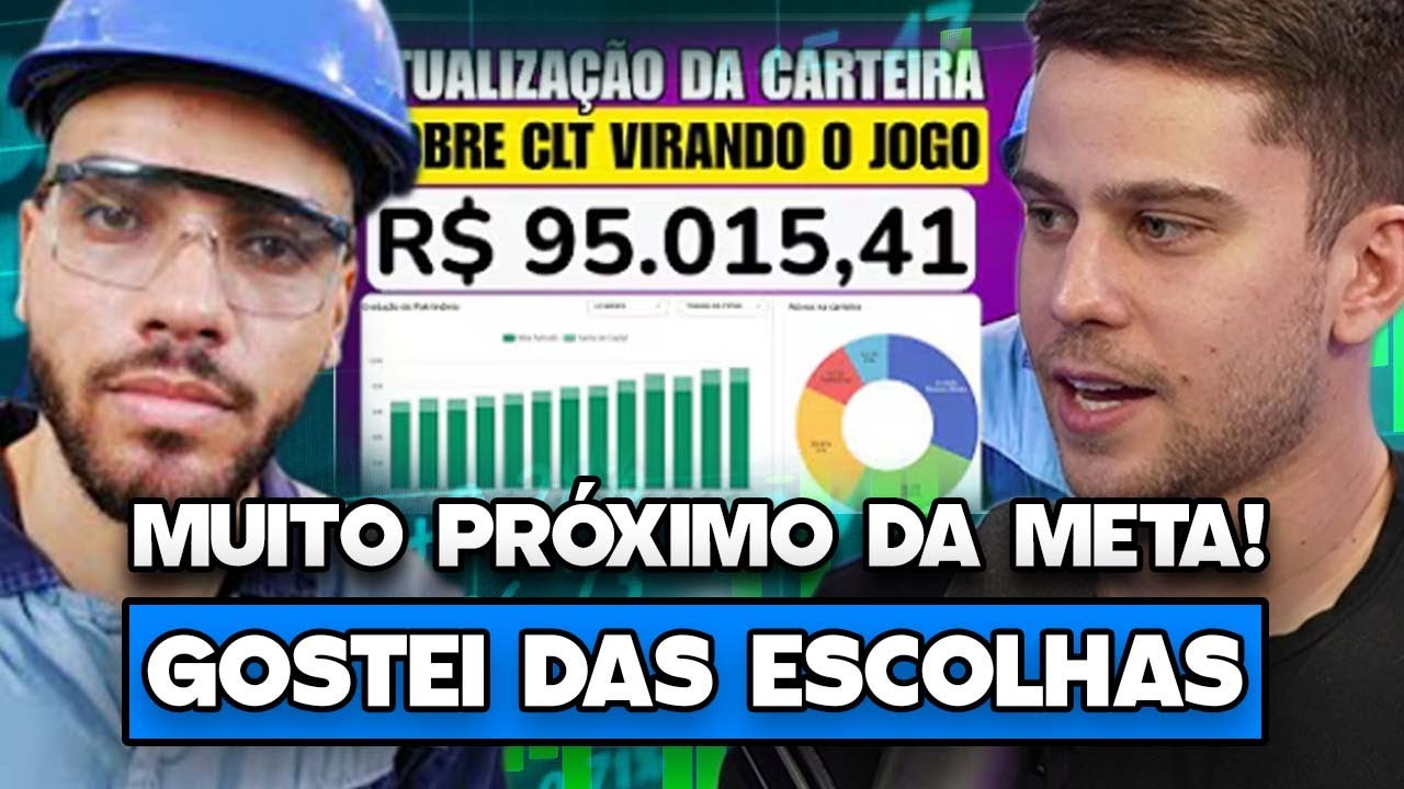 REAGINDO A CARTEIRA DO ASSALARIADO INVESTE (Eduardo). QUASE CHEGANDO AOS 100K INVESTIDOS