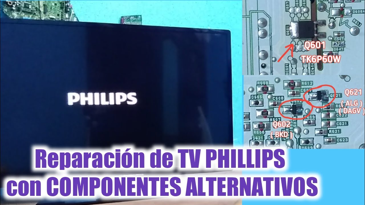 PHILLIPS TV POWER CARD РЕМОНТ