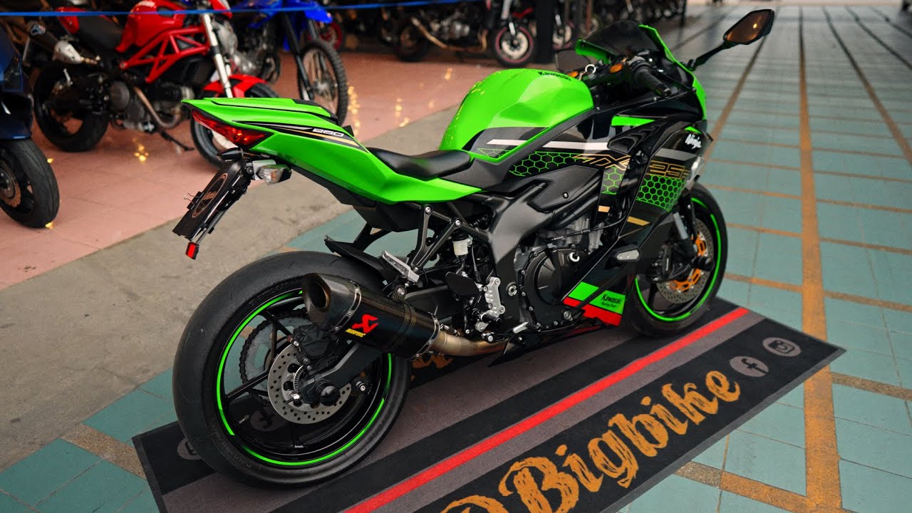 วิ่ง หรือ วอด? Kawasaki ZX25R ใส่ท่อ Akrapovic Full System