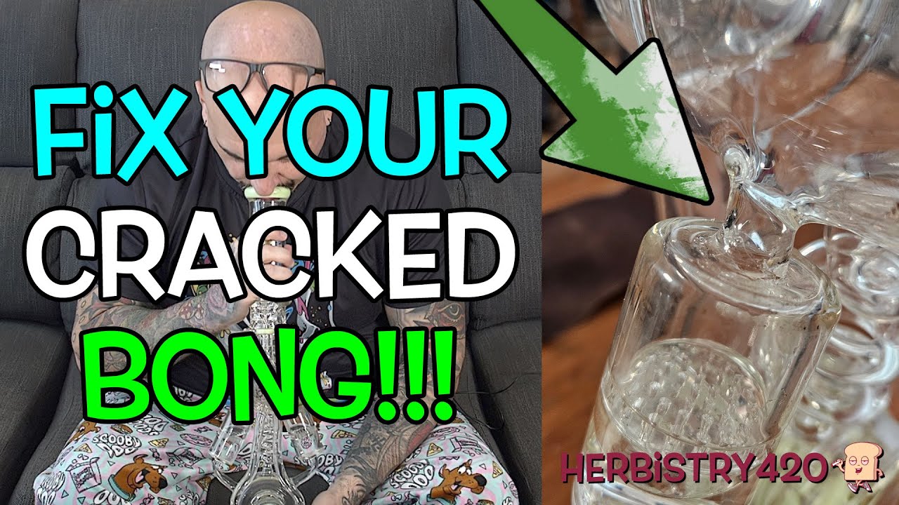 I Tried Fixing My Cracked Bong with UV Resin&hellip; Did It Work?! 🔥💨