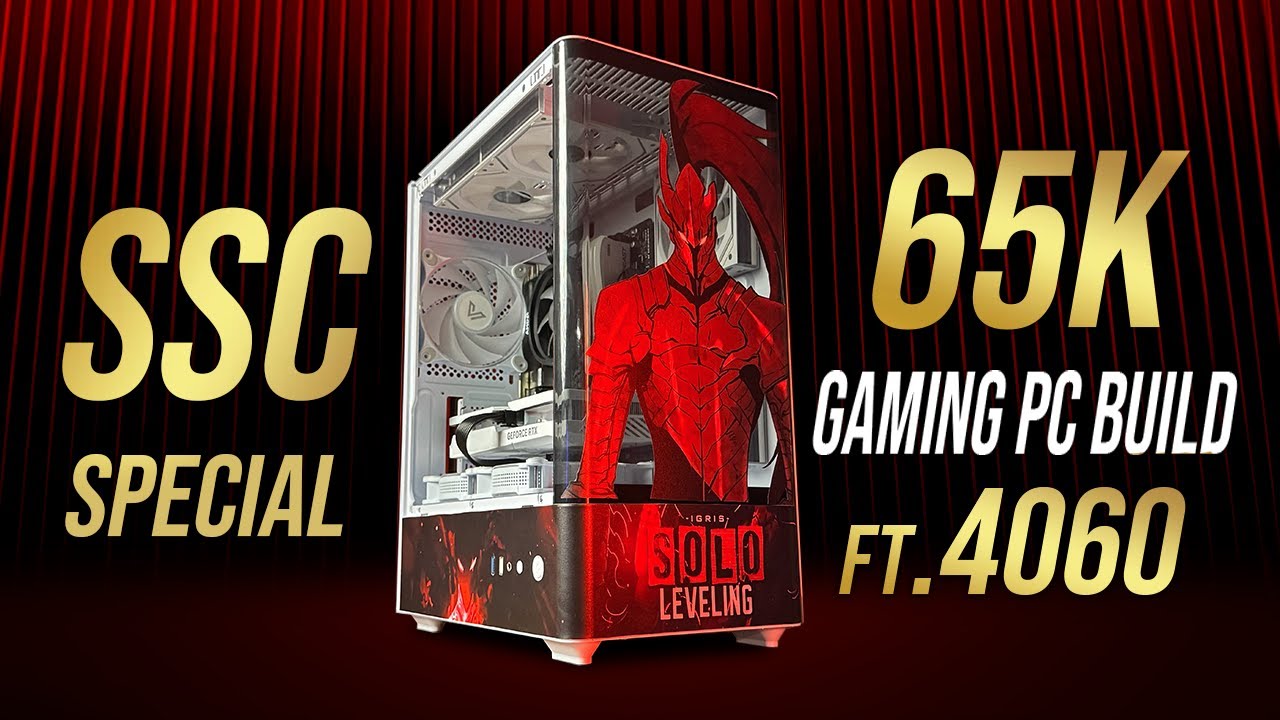65K Gaming PC Build ft RTX 4060 Best Performance for Editing & AI!