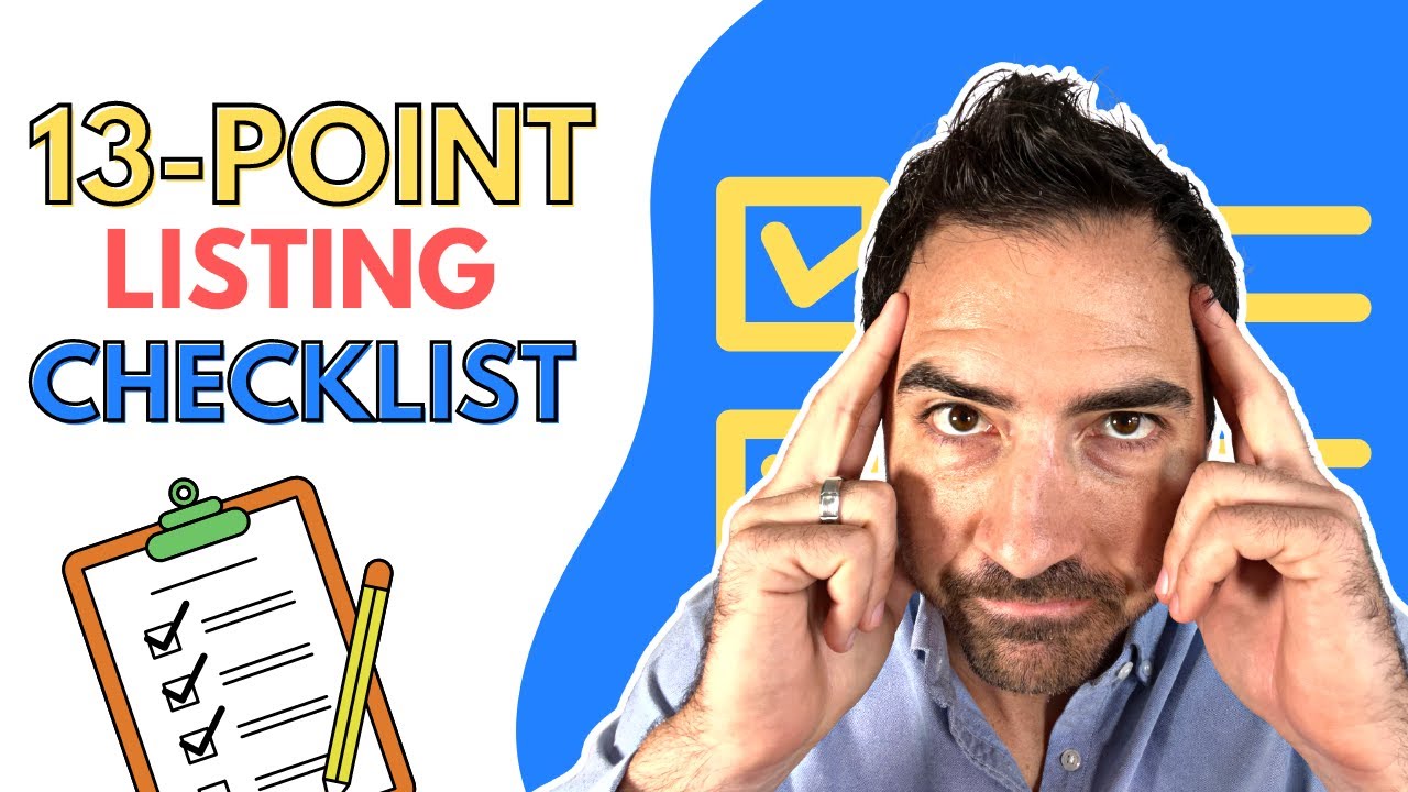The ULTIMATE Real Estate Listings Process Checklist
