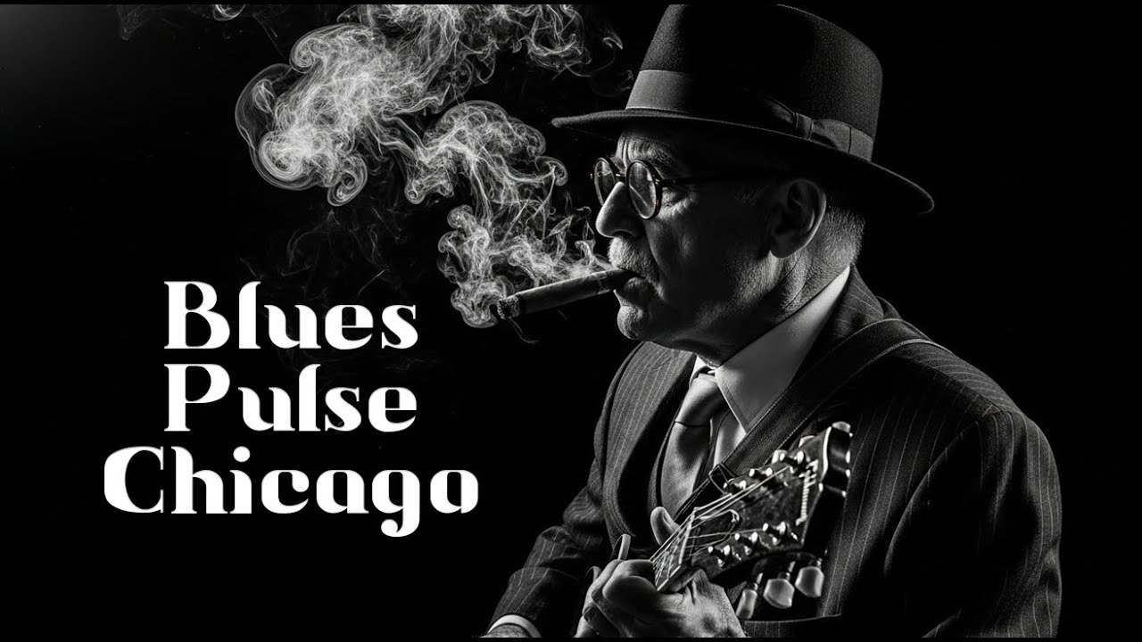 Musik Blues Chicago – Irama Blues Malam Hujan Vol.016 | Slow Whiskey & Rainy Soul Blues