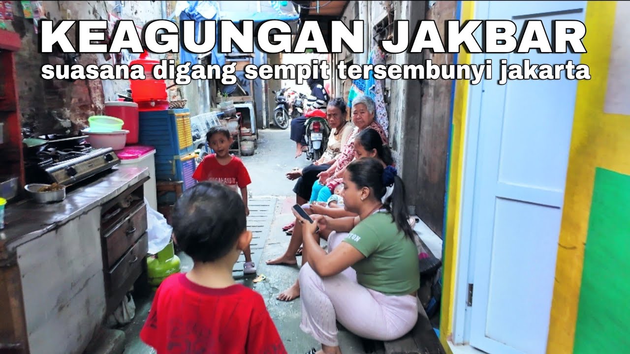 MELIHAT KEHIDUPAN SEHARI-HARI DIPERMUKIMAN PADAT IBU KOTA JAKARTA !! | real life in jakarta