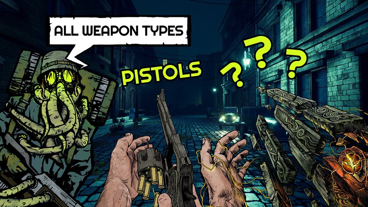 All Weapon Types in Forgive Me Father 2