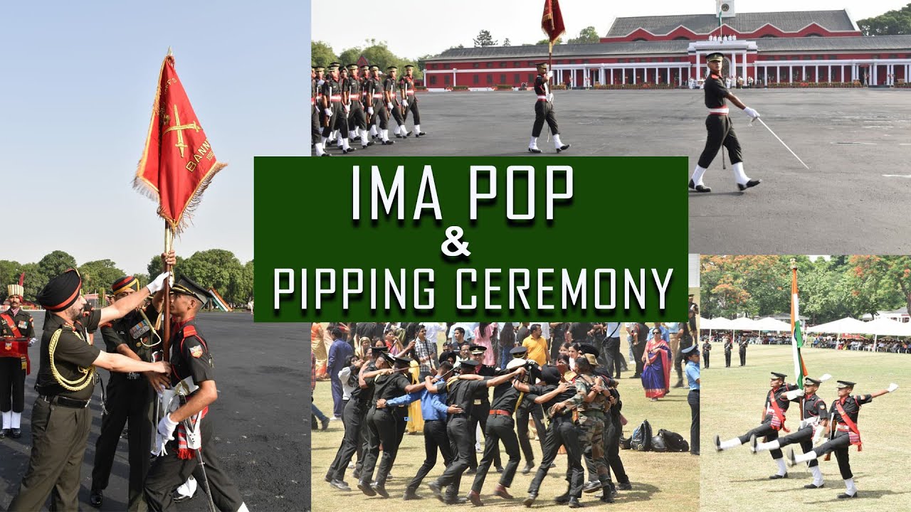 IMA PIPPING CEREMONY & PASSING OUT PARADE- JUNE 2022
