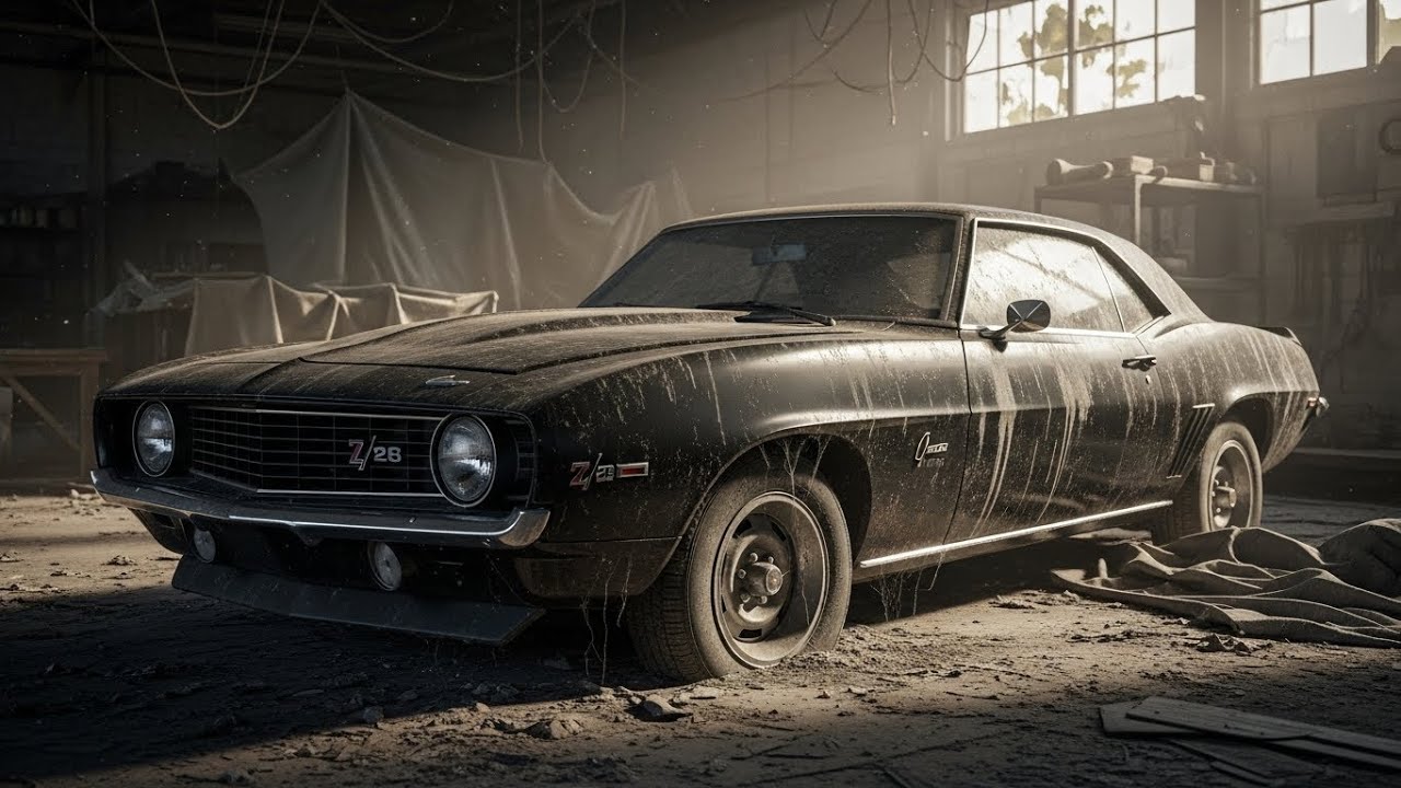 ASMR 1969 Camaro Z/28 Full Restoration | Abandoned to Like New