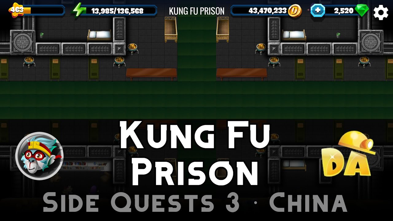 Kung Fu Prison | Side Story China | Diggy's Adventure