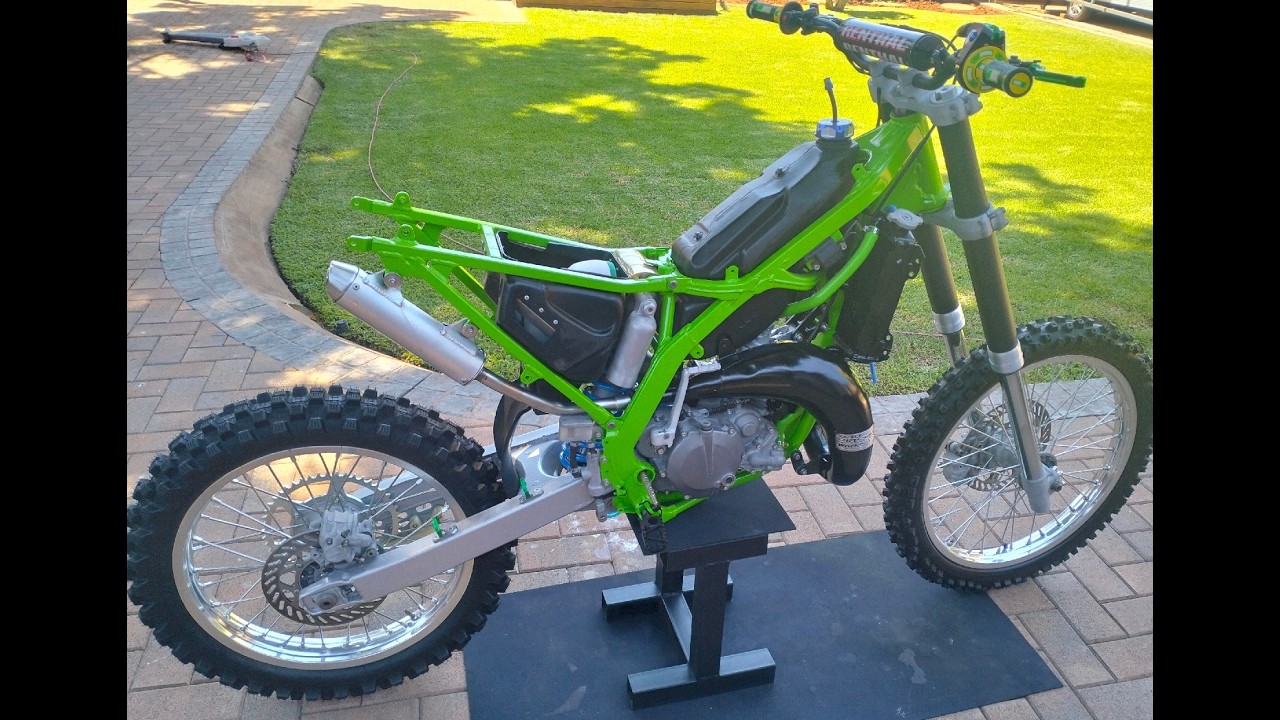 KX125 Before and After