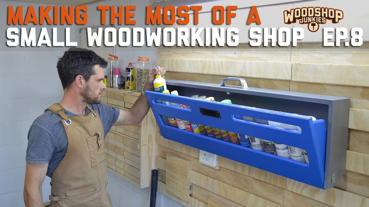 Making A On-The-Go Storage For Paints And Wood Treatments - MDF Projects