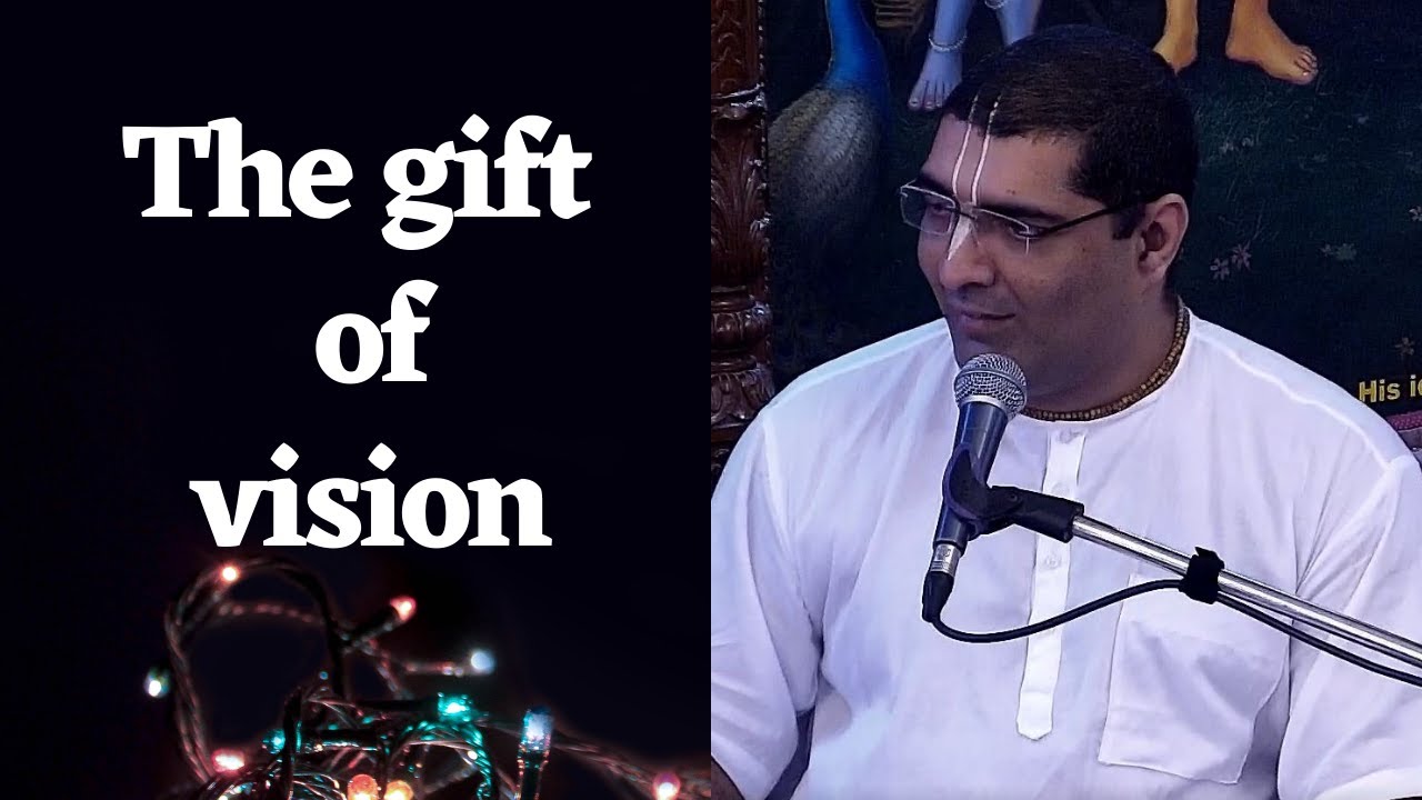 Е. Г. Шубха Вилас Прабху | Дар видения | ИСККОН Чоупатти.