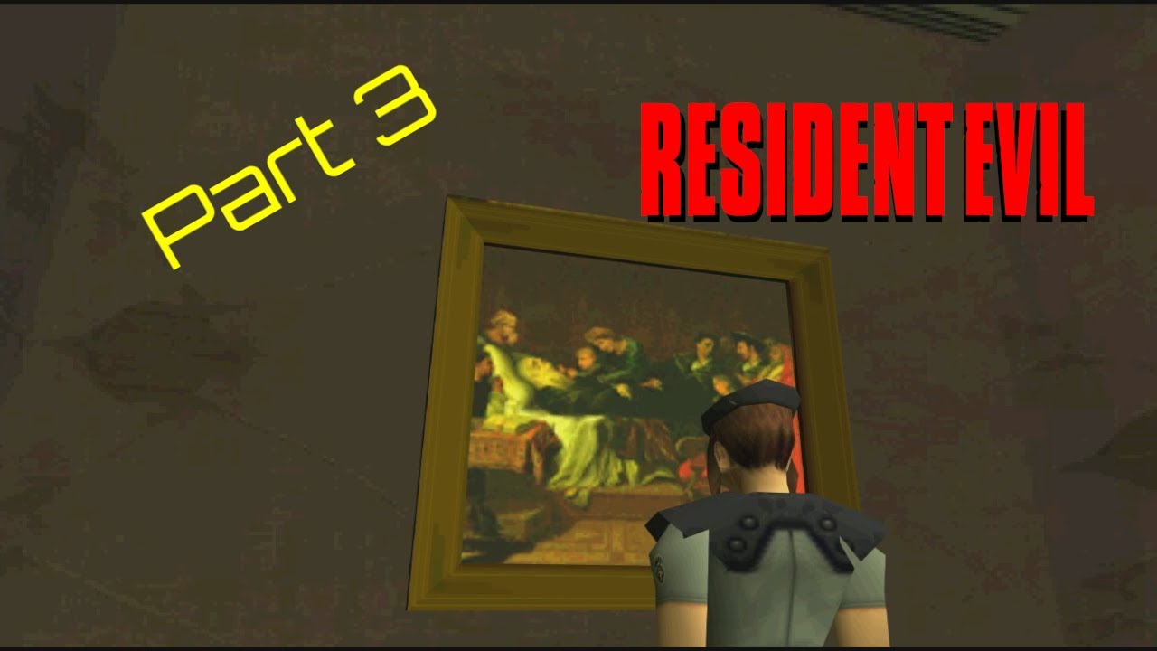 Resident Evil 1 - Jill - Part 3 - Ein Bilderrätsel welches keine Herausforderung ist