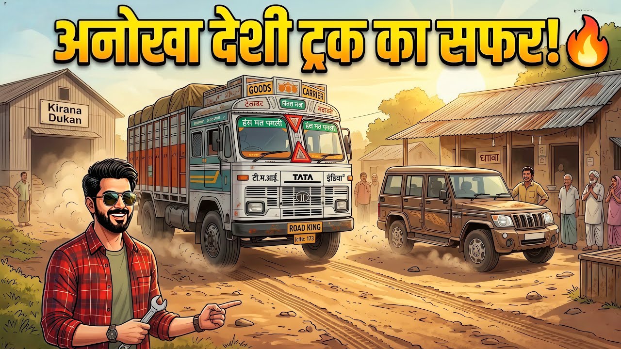 असली देसी ट्रक का सफर! 🚚🔥 Indian Truck Simulator Gameplay LIVE (Hindi)