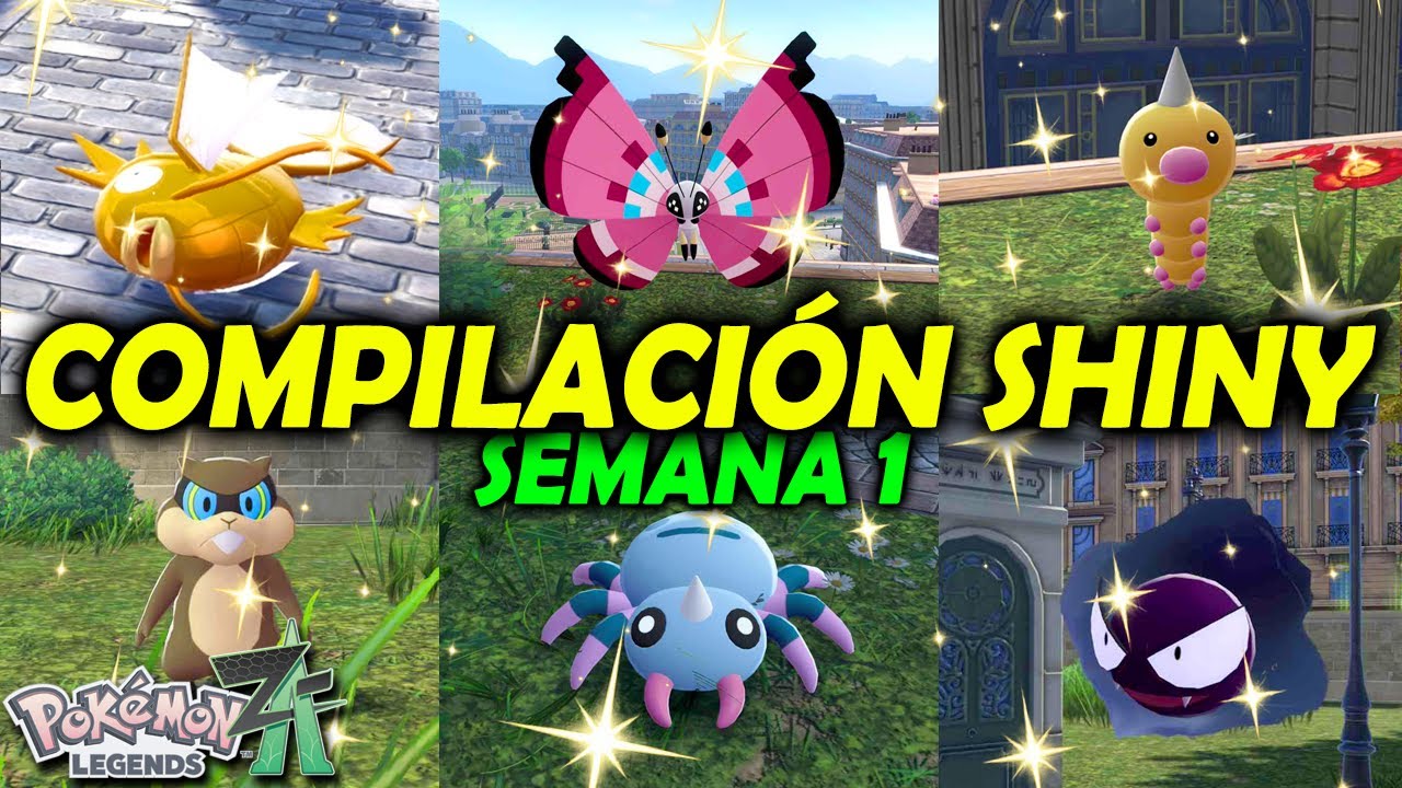 ✨ SHINY COMPILATION ✨ IN POK&Eacute;MON LEGENDS Z-A | WEEK 1
