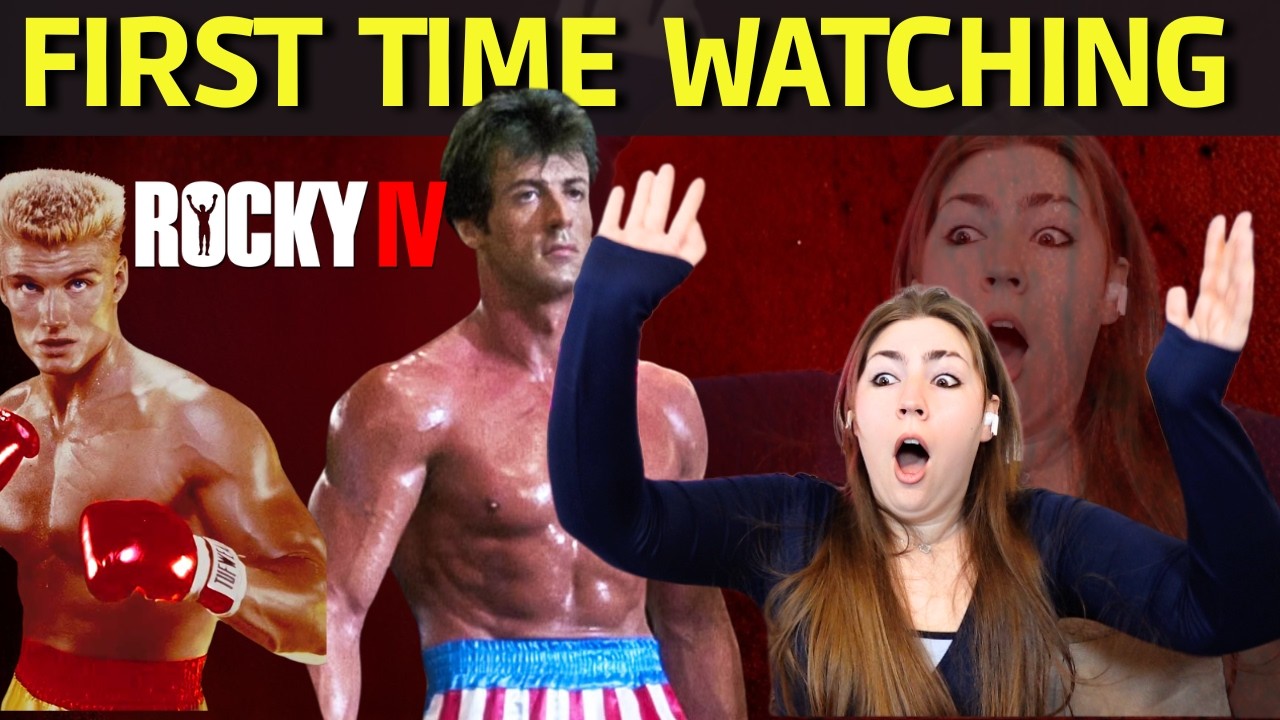 I cant believe he got away with that! FIRST TIME WATCHING 'ROCKY 4' (1985) | REACTION VIDEO