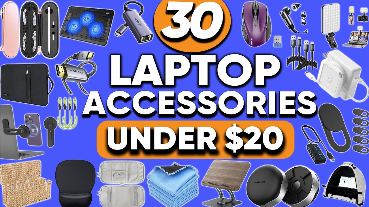30 Genius Amazon Laptop Accessories Under $20 That&rsquo;ll Instantly Upgrade Your Setup!