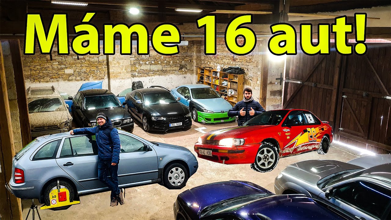 Velký přehled našeho vozového parku! Audi, BMW, Subaru, Peugeot, Škoda...