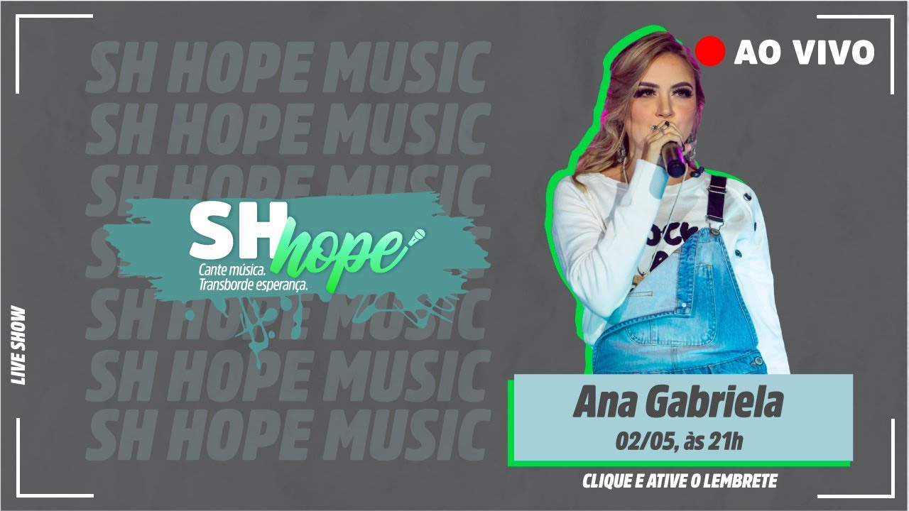 Live Show Gabriela de Sá - SHALOM HOPE (completo)