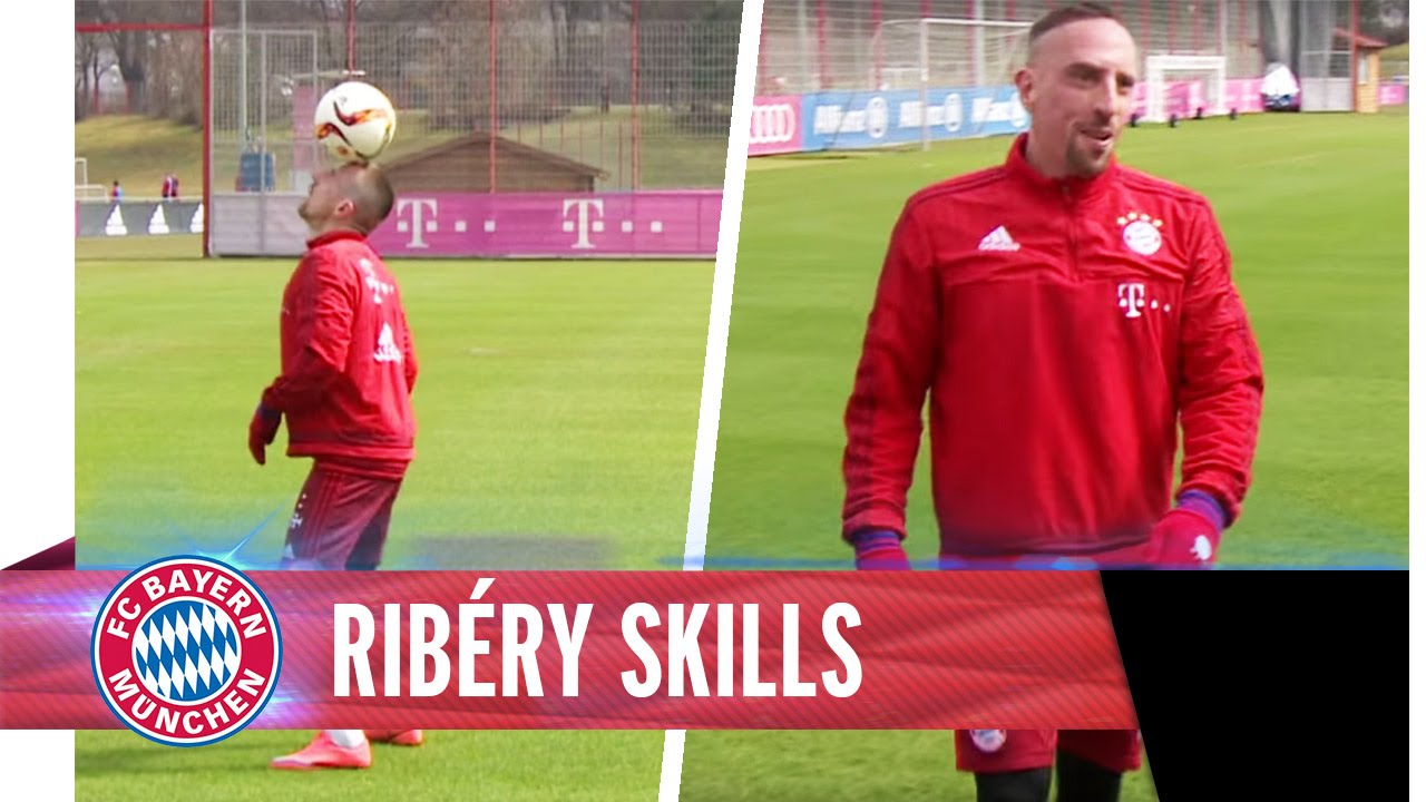 Ribéry-Skills im Training