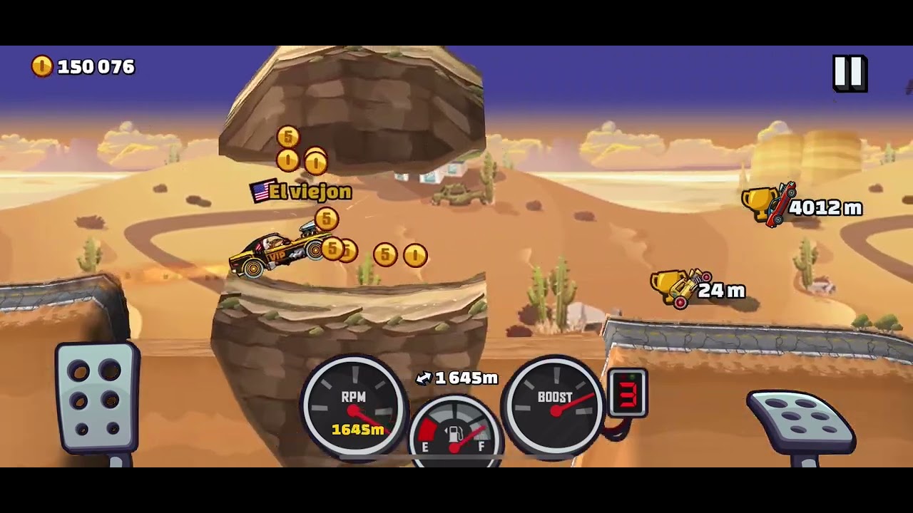 HILL CLIMB RACING 2   UN JUEGO MIY ENTRETENIDO 