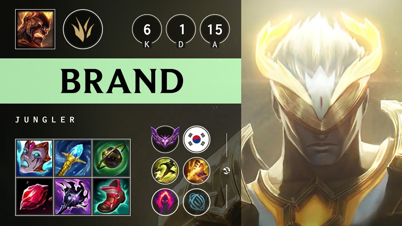 Brand Jungle vs Pantheon - KR Master Patch 25.08