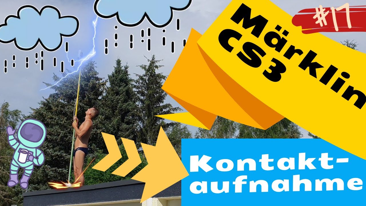 Unsere LGB-Gartenbahn, Folge 017, Ich nehme Kontakt mit meiner Märklin CS3 Zentrale auf, WLAN Signal