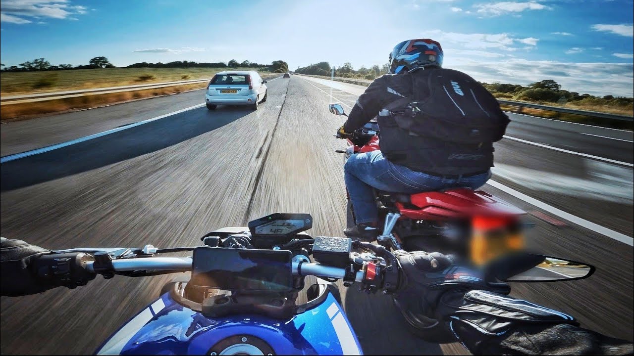 YAMAHA MT-09 | HONDA CBR 650R | FULL THROTTLE | 