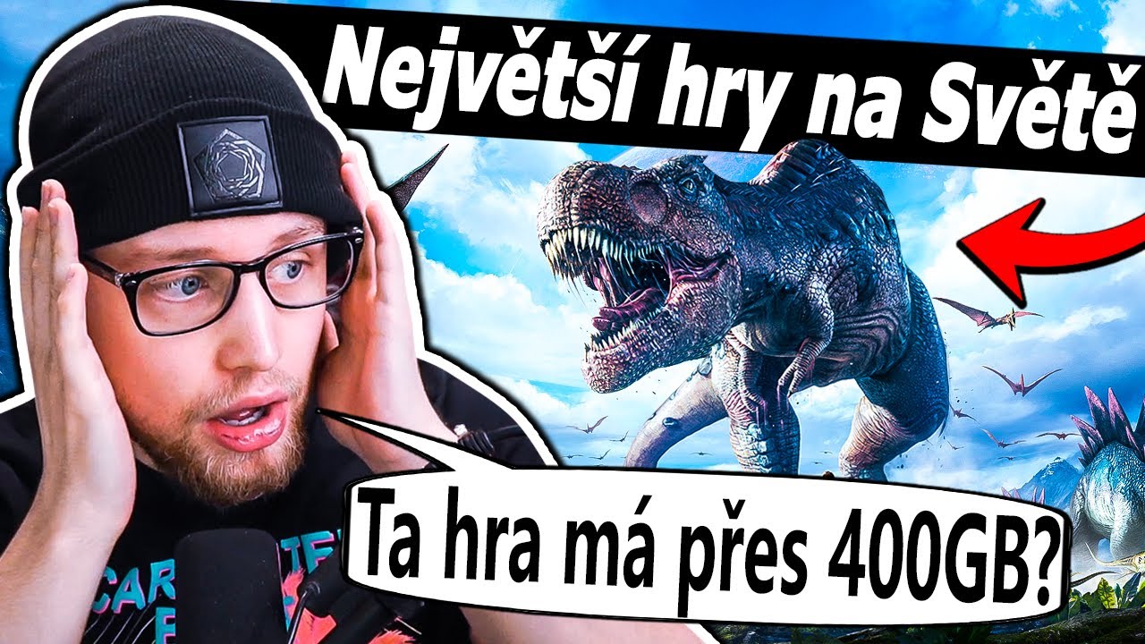 Agrael reaguje na TOP 10 HER, KTERÉ ZABÍRAJÍ NEJVÍCE MÍSTA NA DISKU!