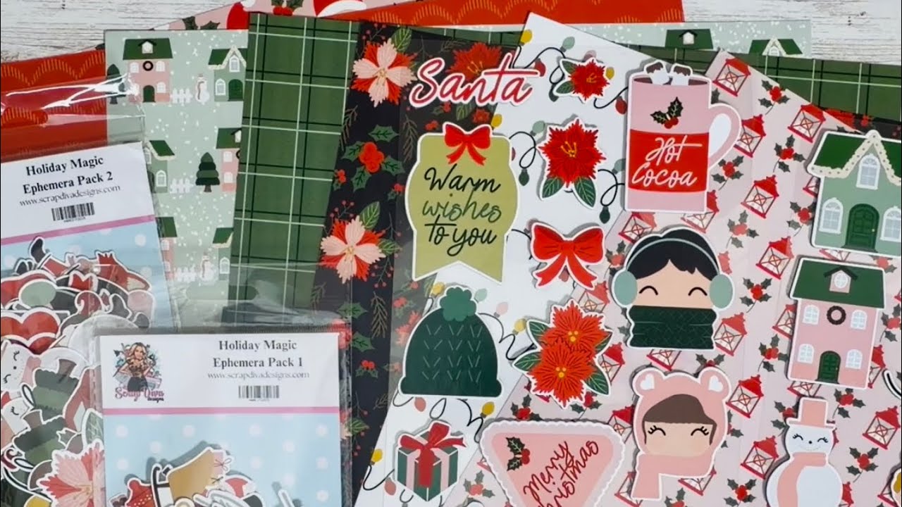 Holiday Magic Collection Exclusively at Scrap Diva Designs, discount HELLO10