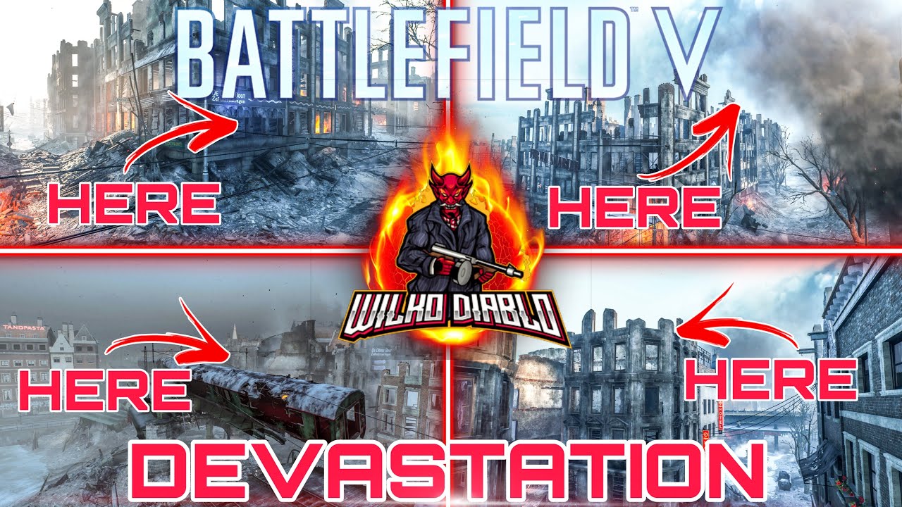 Battlefield V Ultimate Guide To More Map Spots & Positions On Devastation
