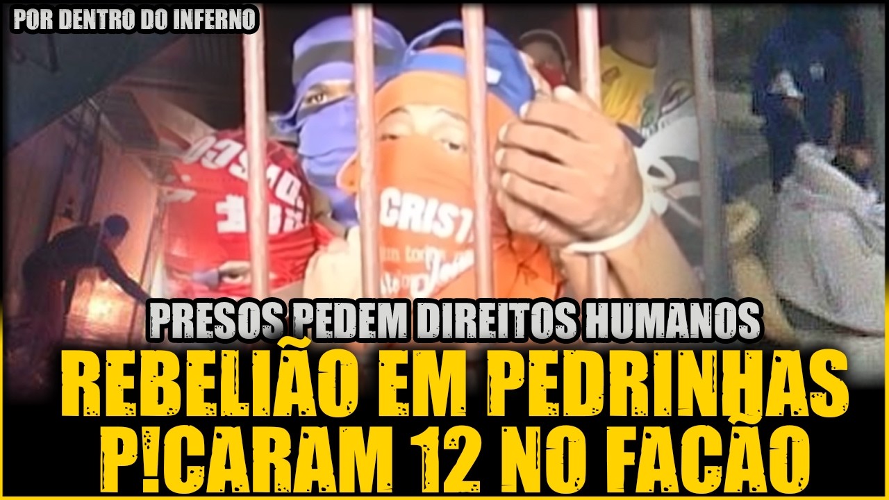 POR DENTRO DE UMA REBELIÃO EM PEDRINHAS. O PRESÍDIO MAIS V!0L3NT0 DO BRASIL