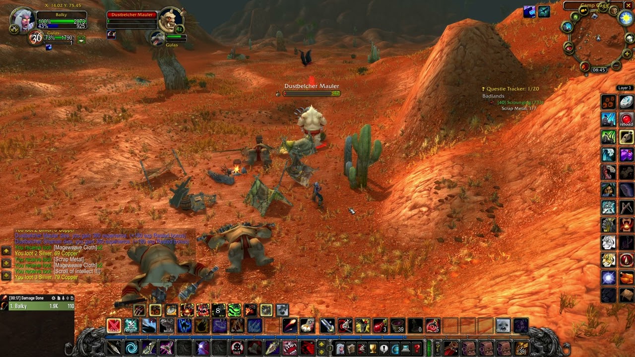 Scrounging (WOW classic quest)
