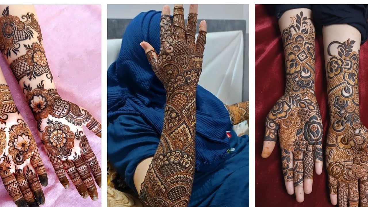 🥰Top55+Bridal Mehndi Design's💚#viralvideo#youtubevideo#growmyaccount#bridalmehndidesign#newthumbmehn