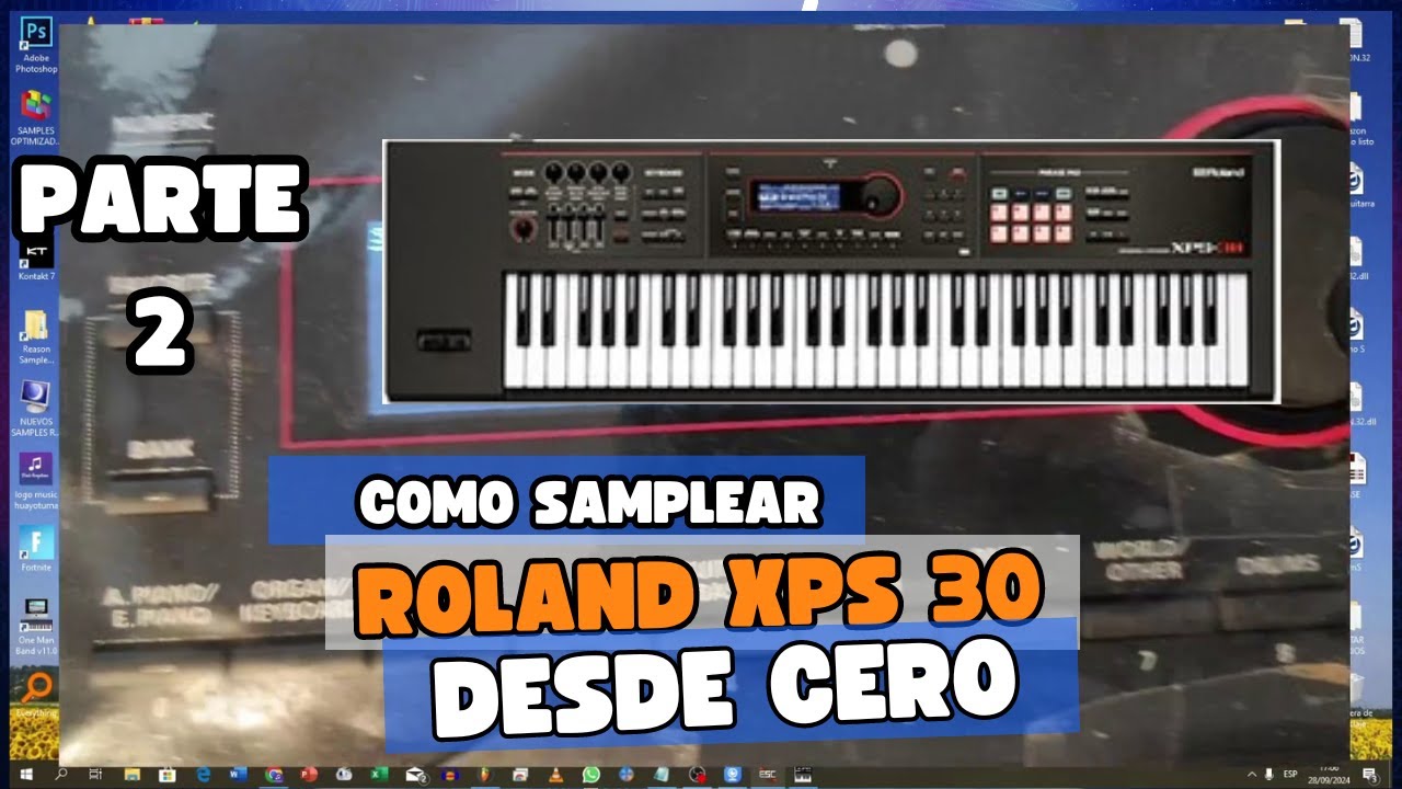 TUTORIAL Cargar Samples Wav Roland xps 30 PARTE 2