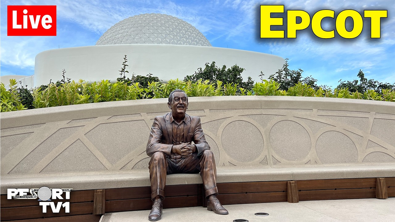 🔴Live: Whimsical Wednesday at Epcot - 6-17-26 - Walt Disney World Live Stream