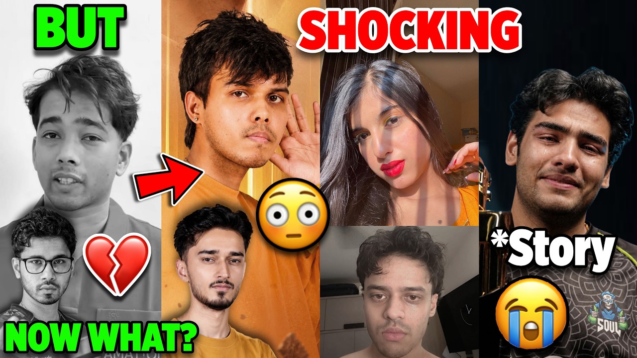 Full CONTROVERSY - Big Exposed 😱 All Reaction🚨 Scout,Saumraj,Harsh BGMI,Soul Legit Crying,Girlfriend