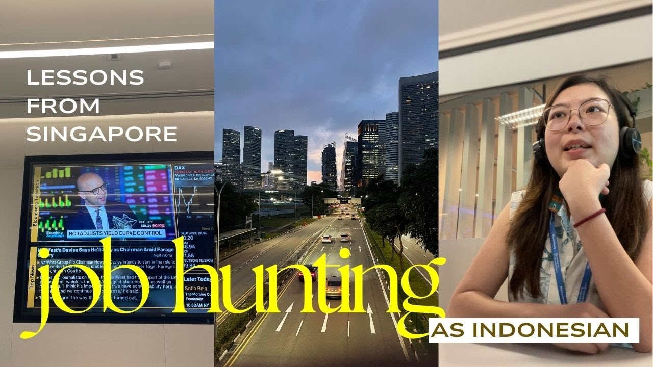 how I land a job in Singapore 🇸🇬 | all about application & work holiday pass