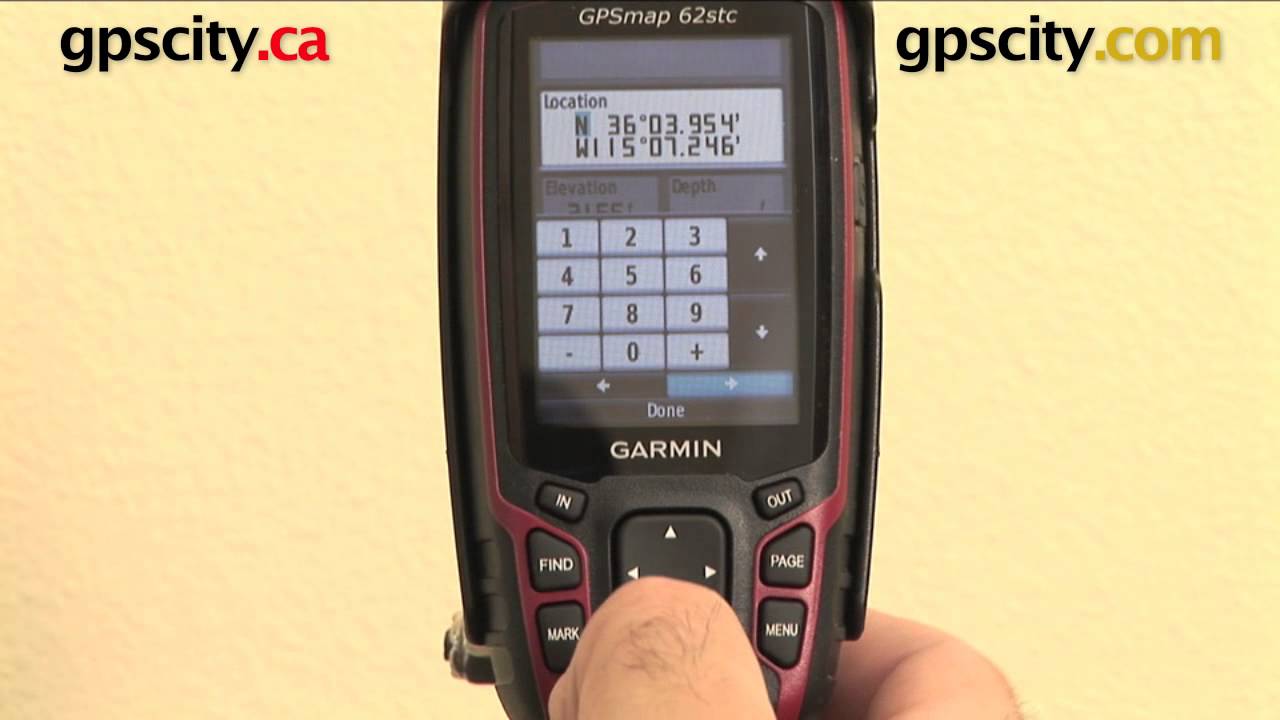 Функциональные клавиши Garmin GPSMAP 62 Series @ gpscity.com