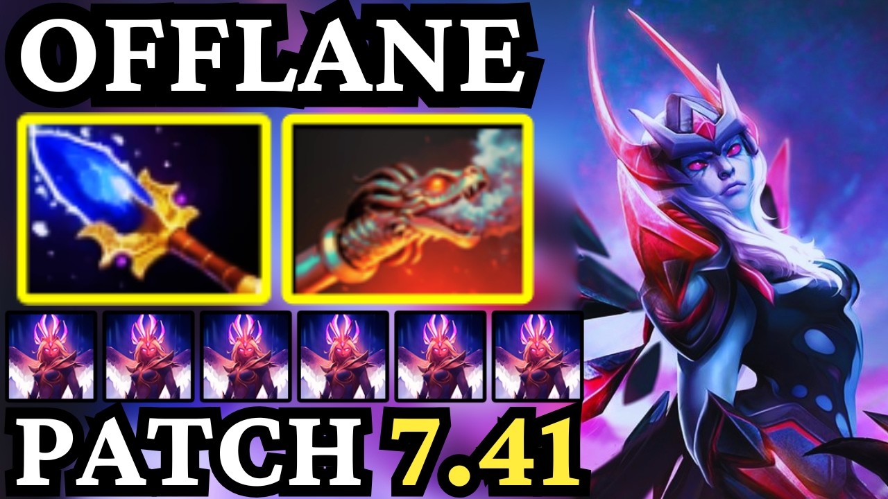 🔥 New Patch 7.41 GODLIKE VENGEFUL SPIRIT Offlane &mdash; PERFECT SWAP OUTPLAYS! 🔥 Dota 2 Offlane