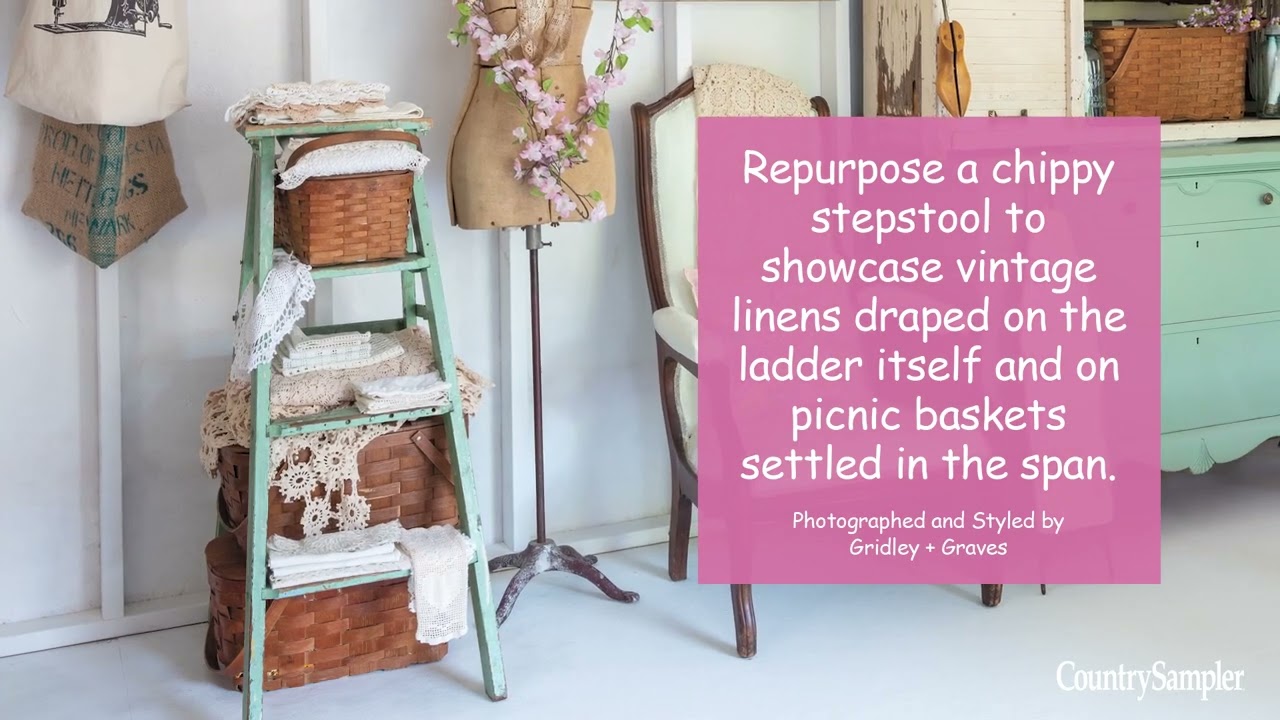 8 Ways to Arrange a Unique Display Shelf | A Country Sampler Design Tutorial